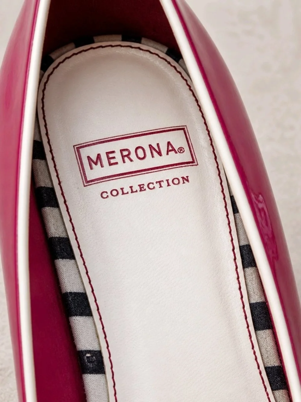 Merona Hot Pink Block Heel Pumps with Gold Button Detail #715